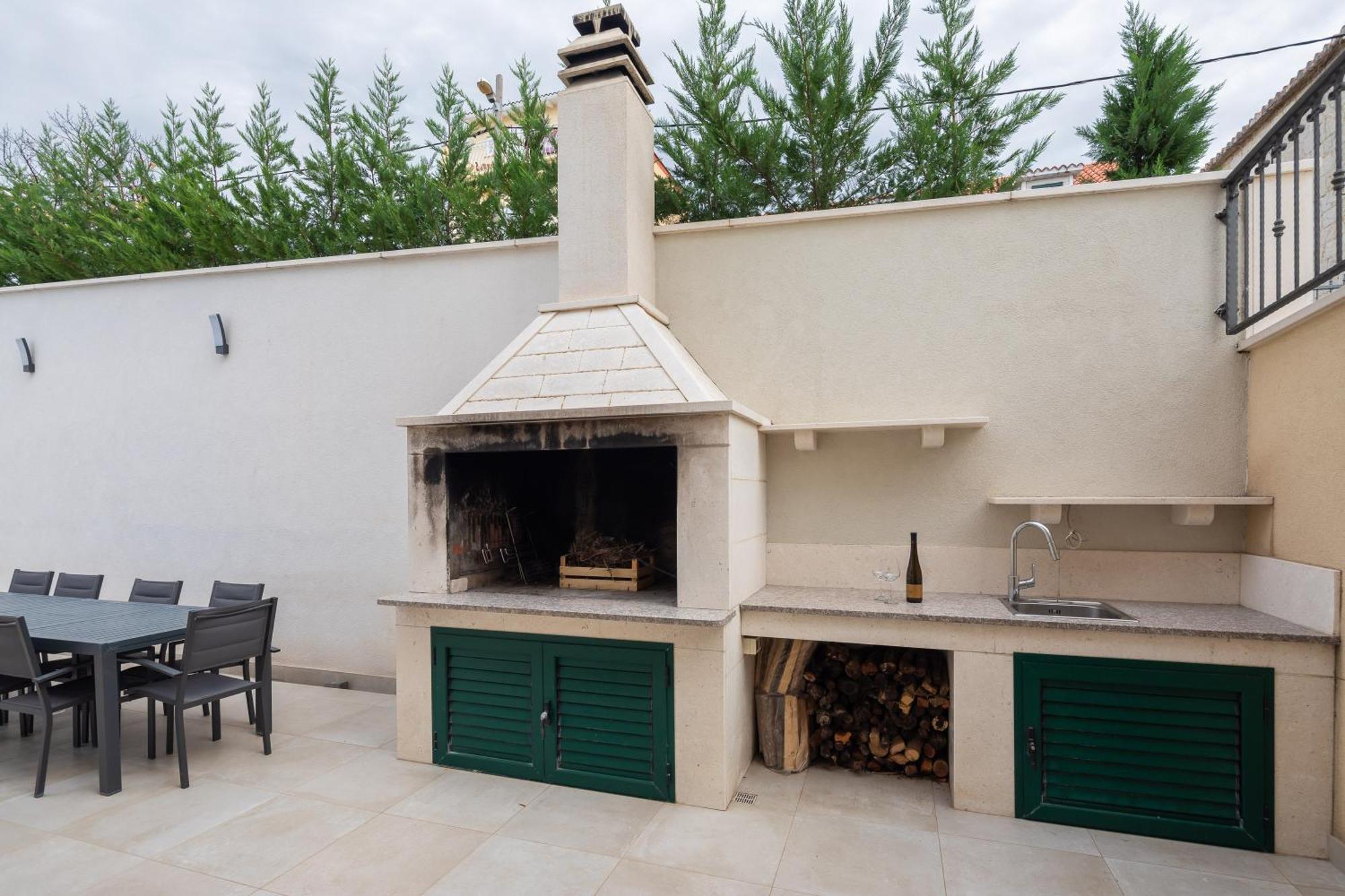Epetium Beach Villa Split Exterior foto