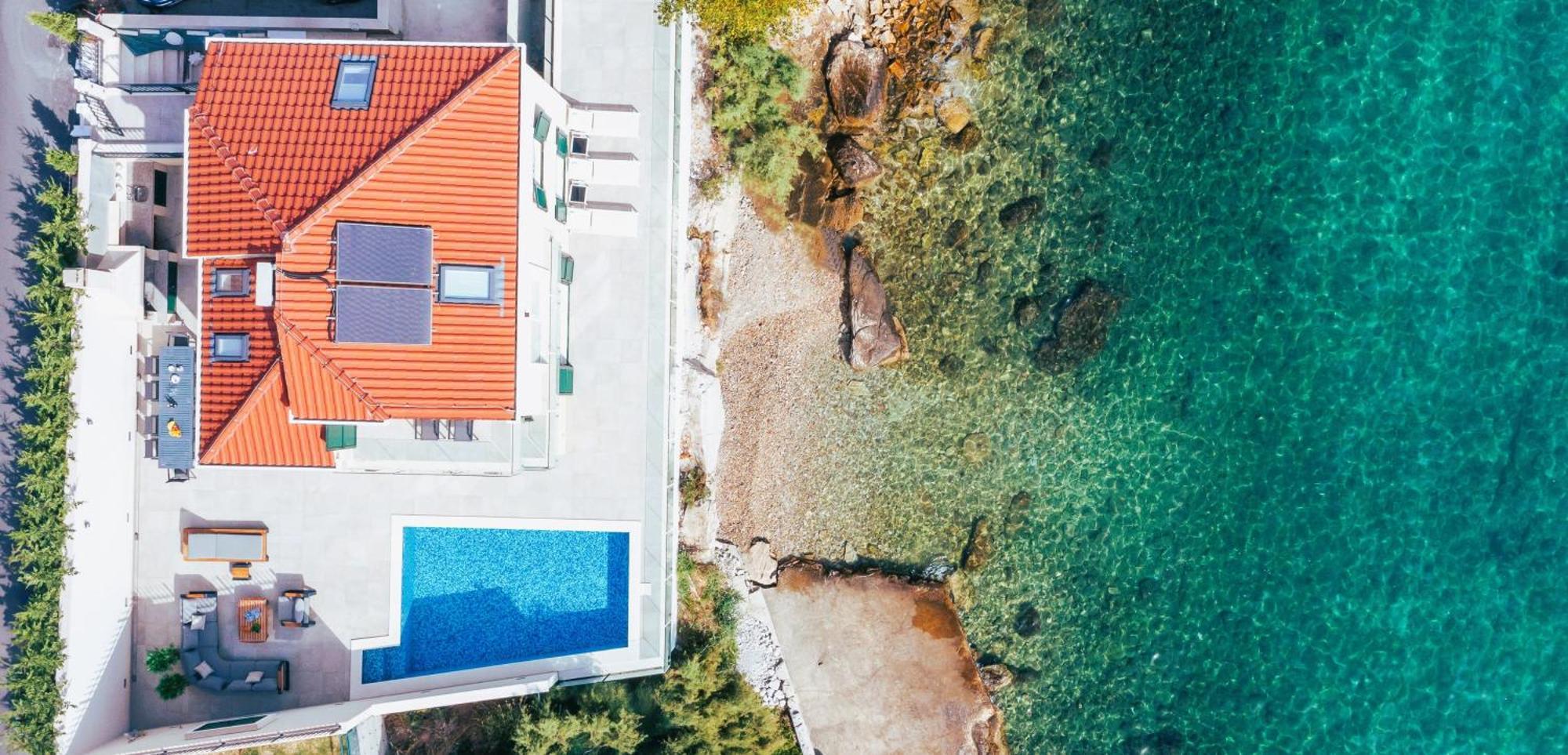 Epetium Beach Villa Split Exterior foto