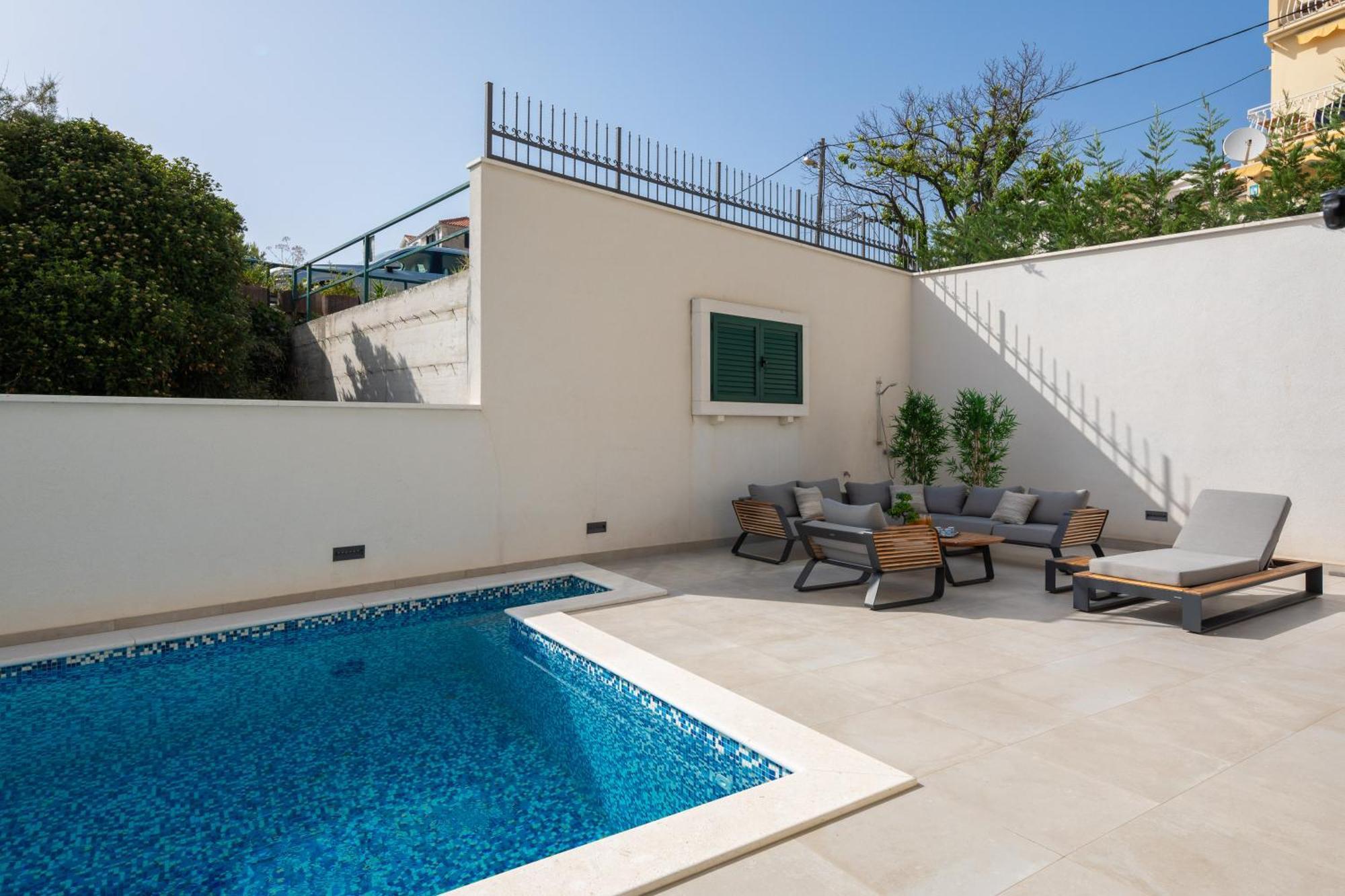 Epetium Beach Villa Split Exterior foto