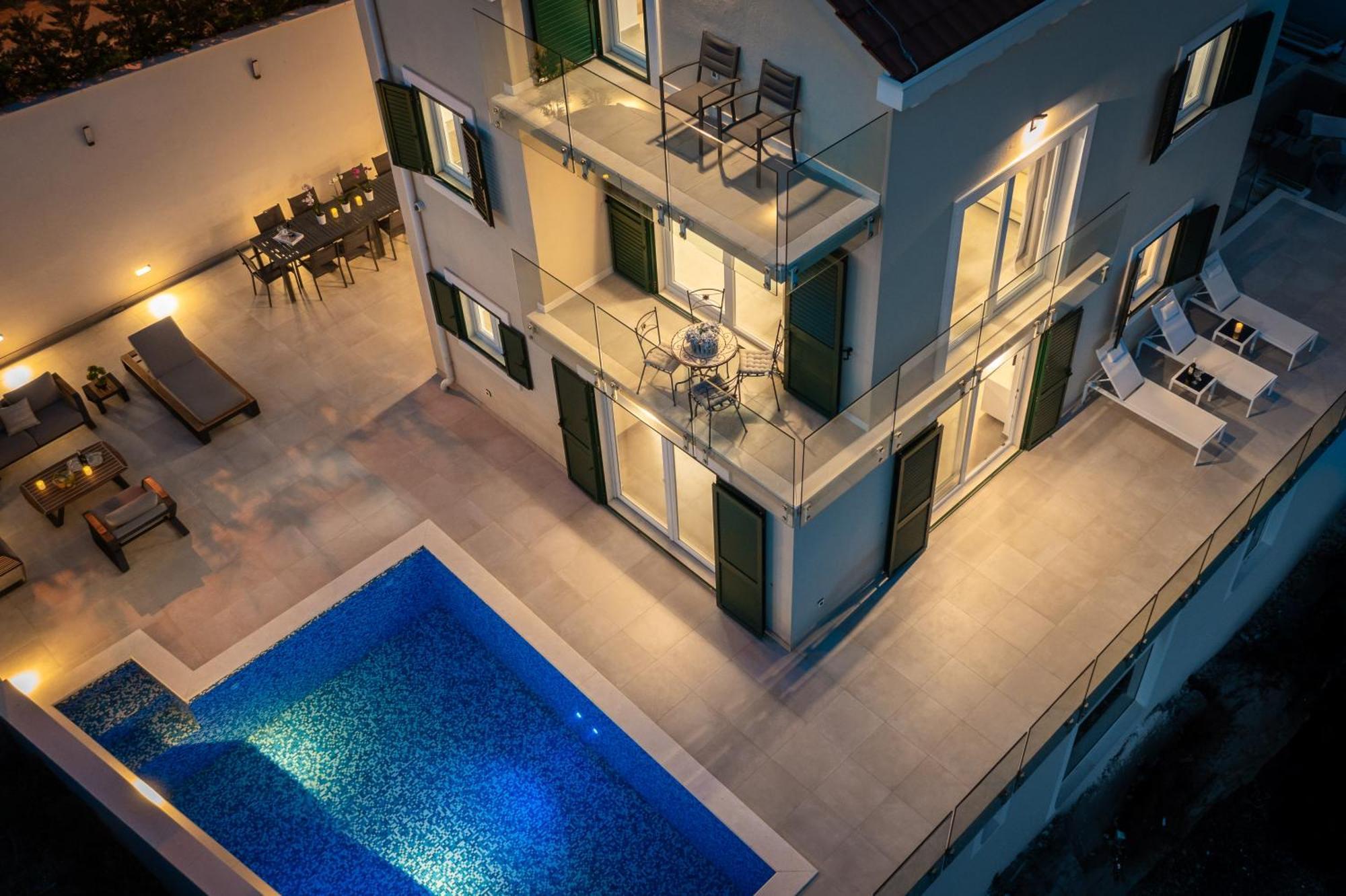 Epetium Beach Villa Split Exterior foto