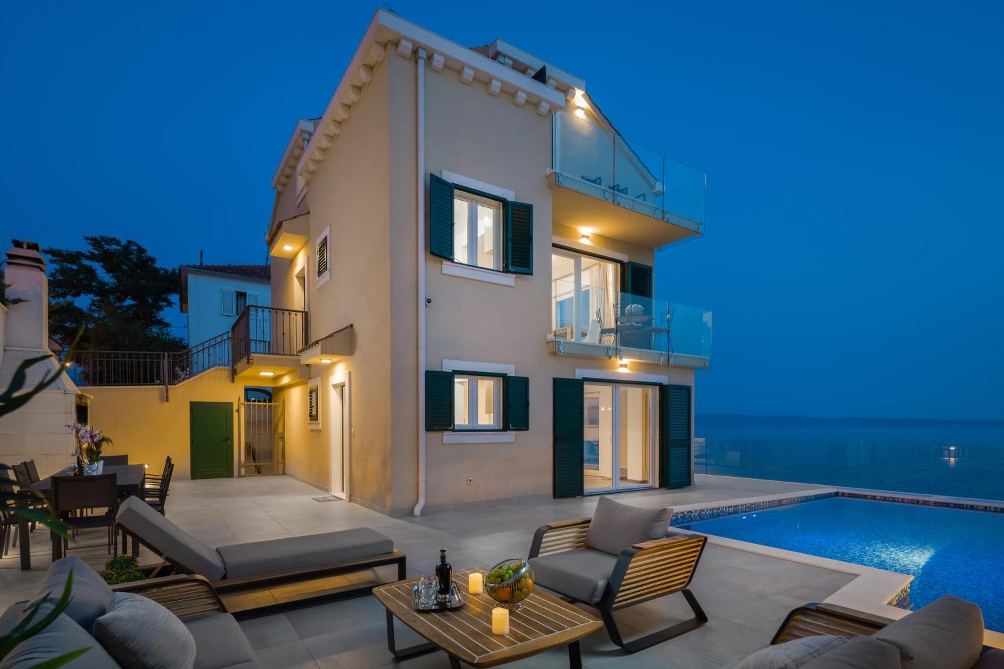 Epetium Beach Villa Split Exterior foto