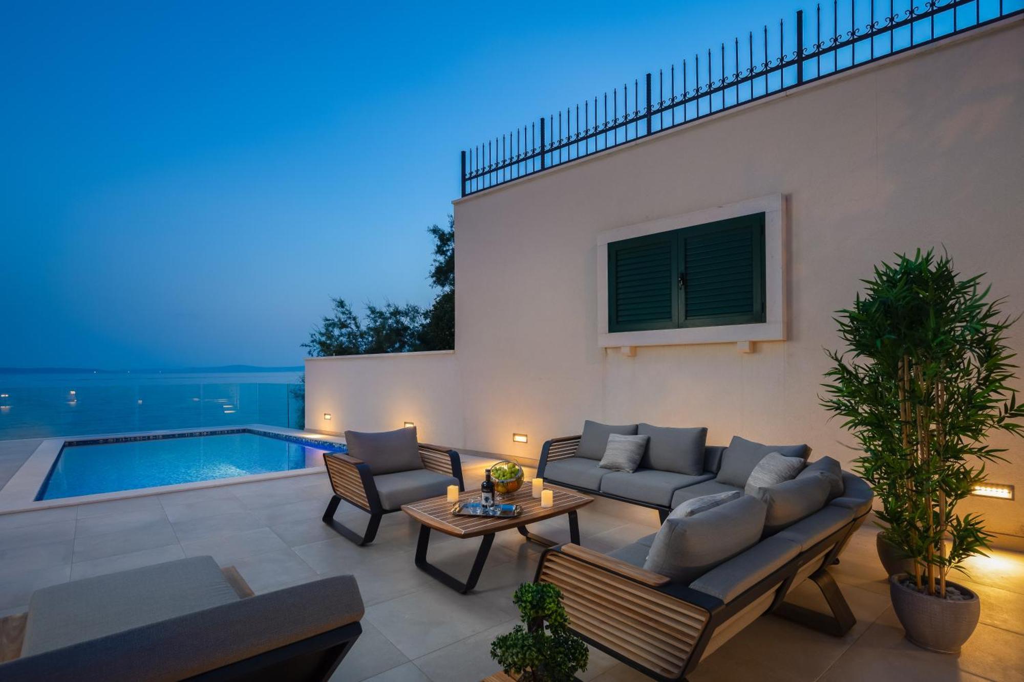 Epetium Beach Villa Split Exterior foto