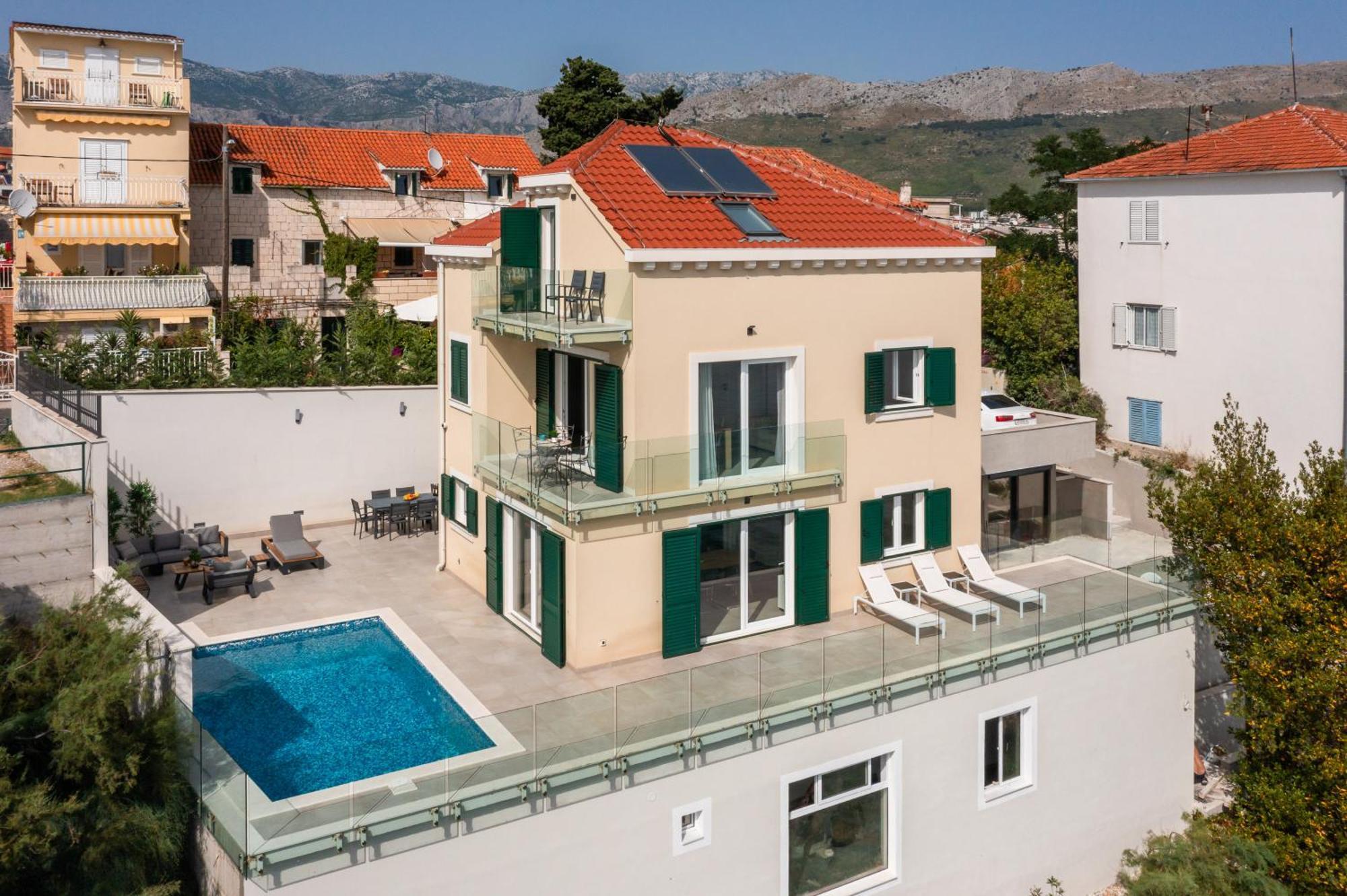 Epetium Beach Villa Split Exterior foto